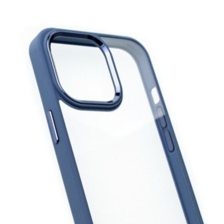 iPhone 11 Pro Max Clear Hybrid Bumper Case Cover - Blue | Australia