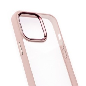 iPhone 11 Pro Max Clear Hybrid Bumper Case Cover - Pink | Australia