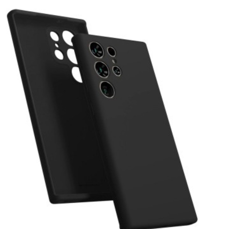 Samsung Galaxy S23 Ultra Silicone Case Cover - Black | Australia
