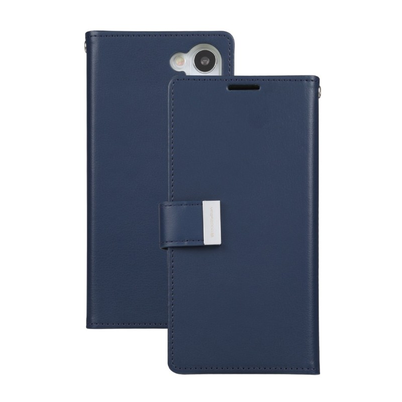 Samsung Galaxy S24 Plus Rich Diary Case Cover - Navy | Australia