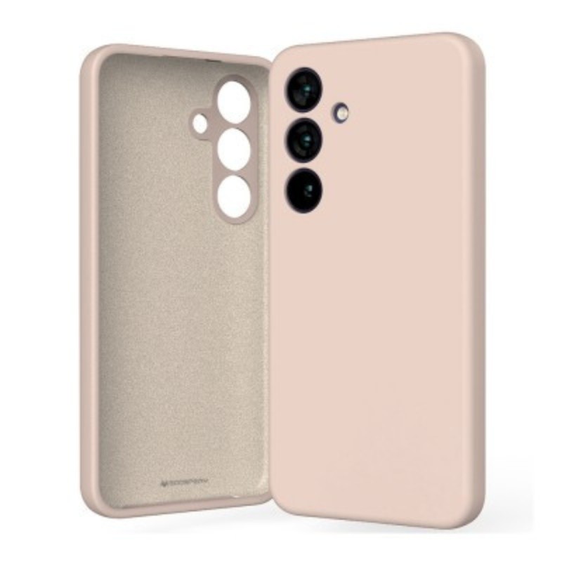 Samsung Galaxy S24 Plus Silicone Pink Case Cover - Sand | Australia