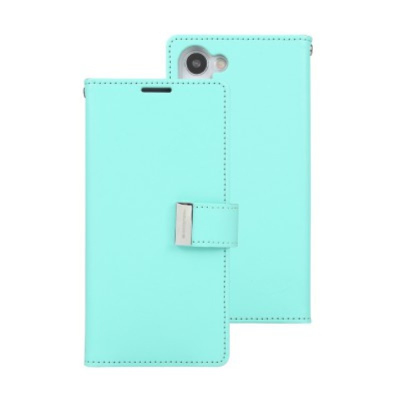 Samsung Galaxy S23 Leather Wallet Flip Diary Case Cover - Mint