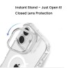 iPhone 17 Pro Max & 18 Pro Max MagSafe Case with Stand - Clear | Free Shipping AU