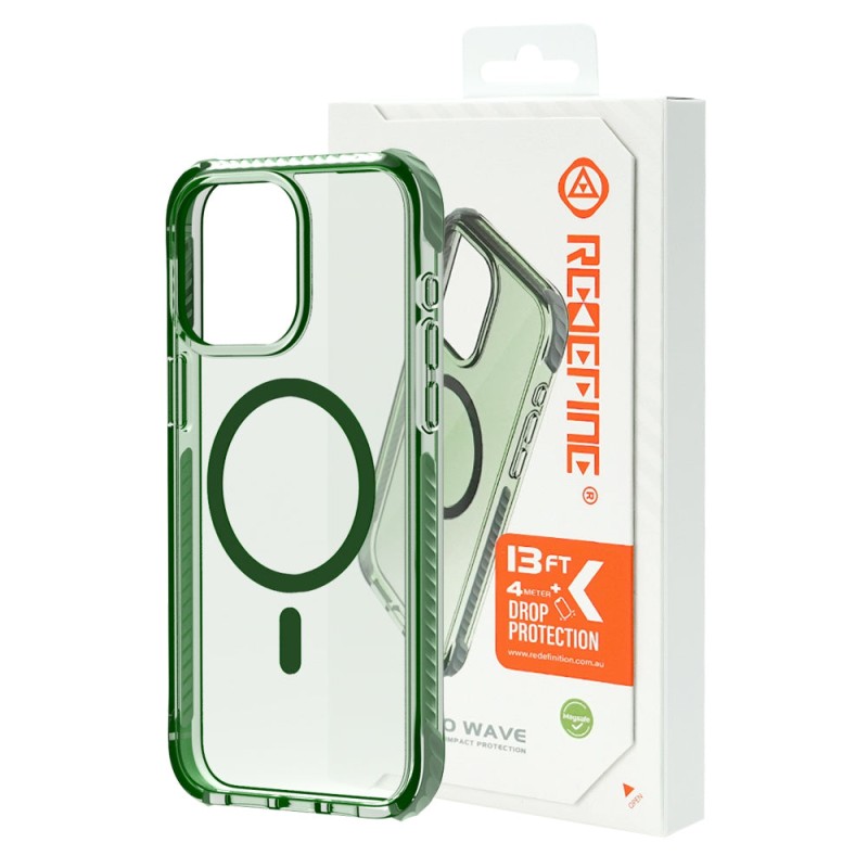 iPhone 15 Pro Ultimate Impact Clear Case Cover - Clear Black