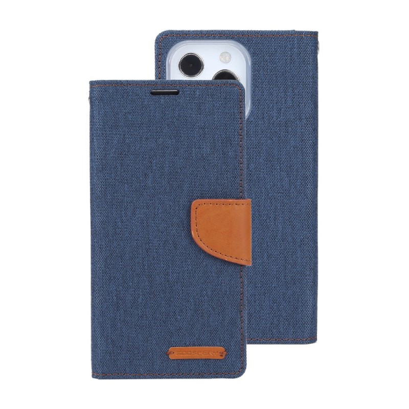 iPhone 14 Leather Wallet Flip Case Cover - Black | Australia