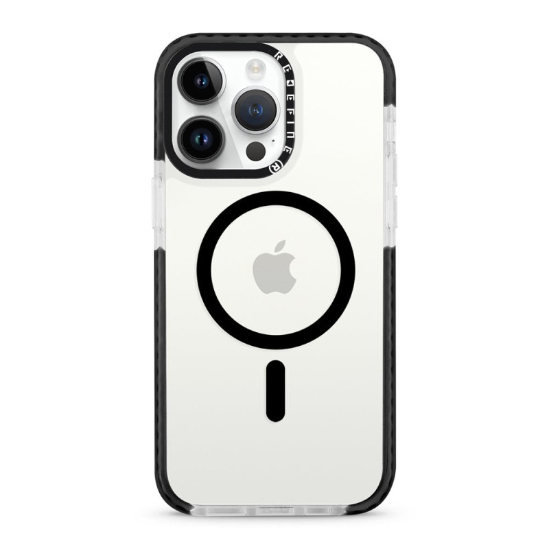iPhone 13 Pro Max Clear Shockproof Case Cover - Black | Australia