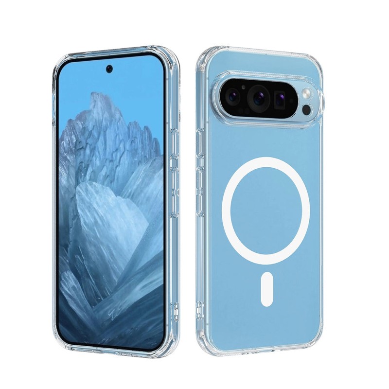Google Pixel 10 Clear Shockproof MagSafe Compatible Case Cover - Clear