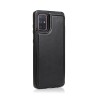 Samsung Galaxy A71 / A7 Leather Wallet Flip Diary Case Cover - Black
