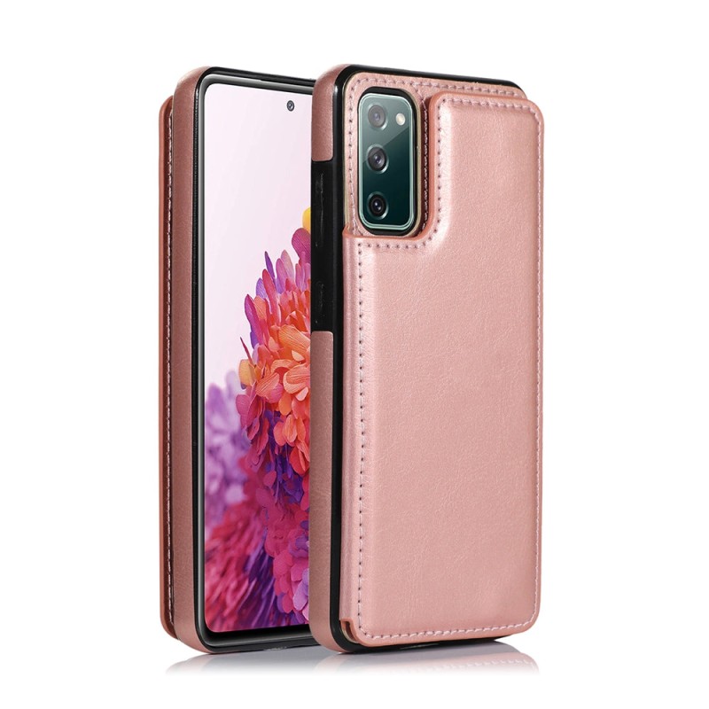 Samsung Galaxy S20 Plus Leather Wallet Flip Diary Case Cover - Black