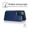 Samsung Galaxy S20 Plus Leather Wallet Flip Diary Case Cover - Black