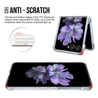 Samsung Galaxy Z Flip7 Crystal Clear Hybrid Shockproof MagSafe Compatible Compati