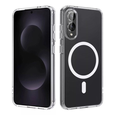 Samsung Galaxy S25 Edge Hybrid Shockproof MagSafe Compatible Case Cove