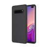 Samsung Galaxy S10 Plus Liquid Silicone Case Cover - Black | Australia