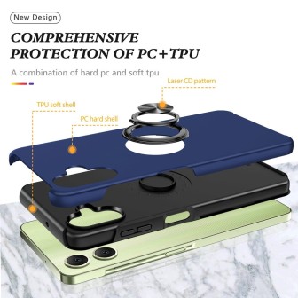 Samsung Galaxy A07 Shockproof with Ring Holder Stand MagSafe Compatibl