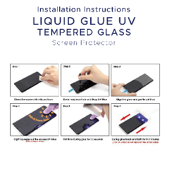 Advanced UV Liquid Glue 9H Tempered Glass Screen | Free Shipping AU