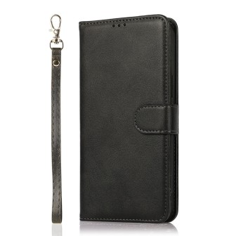 Samsung Galaxy A23 Leather Wallet Flip Diary Case Cover - Black