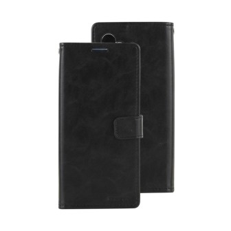 Samsung Galaxy A14 Leather Wallet Flip Diary Case Cover - Black