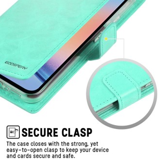 Samsung Galaxy A35 Leather Wallet Flip Diary Case Cover - Black
