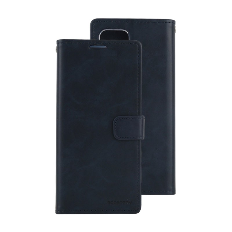Samsung Galaxy A53 Leather Wallet Flip Diary Case Cover - Black