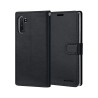 Samsung Galaxy Note 10 Leather Wallet Flip Diary Case Cover - Black