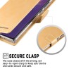 Samsung Galaxy Note 20 Leather Wallet Flip Diary Case Cover - Black