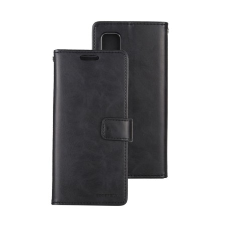 Samsung Galaxy S20 FE Leather Wallet Flip Diary Case Cover - Black