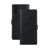 Samsung Galaxy S21 Leather Wallet Flip Diary Case Cover - Black