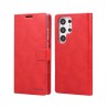 Samsung Galaxy S23 Ultra Leather Wallet Flip Diary Case Cover - Black
