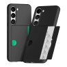 Samsung Galaxy S24 Plus Card Holder with 2 Card Slots Case Cover - Bla