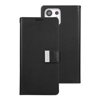 Samsung Galaxy S23 Ultra Leather Wallet Flip Diary Case Cover - Black