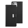 Samsung Galaxy S23 Ultra Leather Wallet Flip Diary Case Cover - Black