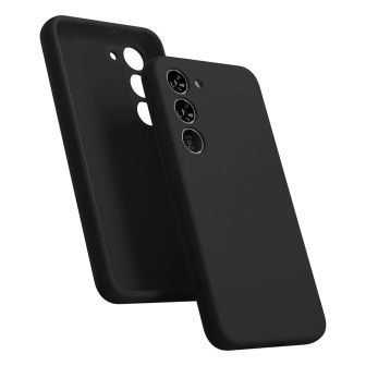 Samsung Galaxy S23 Plus Soft Silicone Case Cover - Black | Australia