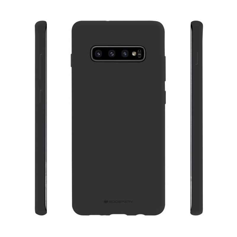 Samsung Galaxy S10 Soft Feel Jelly Case Cover - Black | Australia
