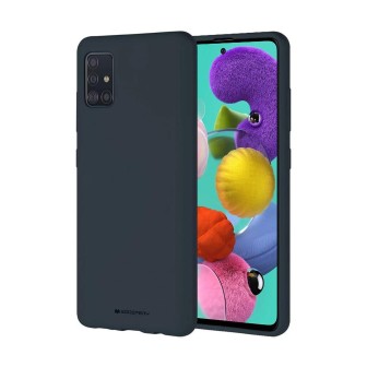 Samsung Galaxy A71 / A7 Soft Feel Jelly Case Cover - Black | Australia