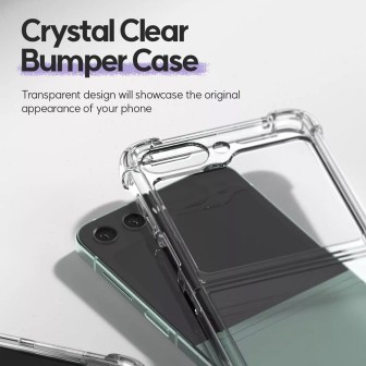 Samsung Galaxy Z Flip6 Slim Shockproof Clear Case Cover | Australia