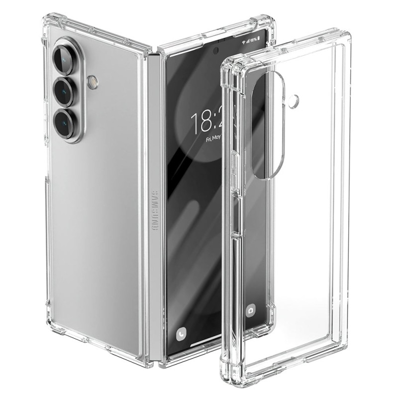 Samsung Galaxy Z Fold7 Slim Shockproof Clear Case Cover | Australia