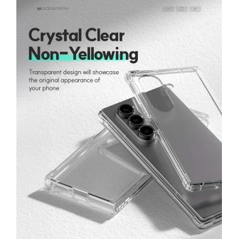 Samsung Galaxy Z Fold7 Slim Shockproof Clear Case Cover | Australia