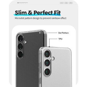 Samsung Galaxy S24 Plus Clear Pearl Jelly Case Cover | Australia