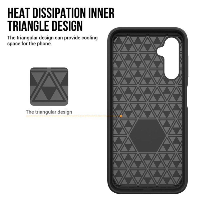 Samsung Galaxy A14 Rugged Shockproof Case Cover - Black | Australia