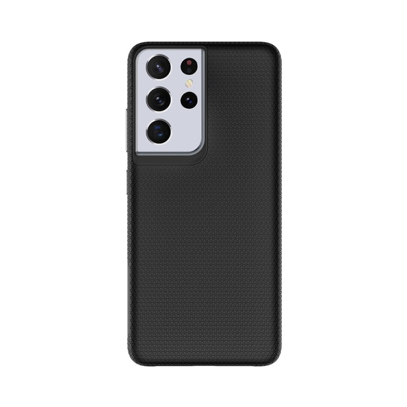 Samsung Galaxy S21 Ultra Rugged Shockproof Case Cover - Black