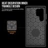 Samsung Galaxy S24 Ultra Rugged Shockproof Case Cover - Black