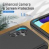Samsung Galaxy A34 Rugged Armor Belt Clip Holster Case Cover
