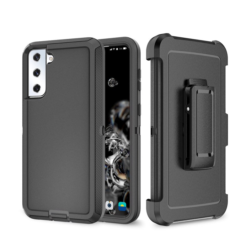 Samsung Galaxy S20 FE Rugged Armor Belt Clip Holster Case Cover