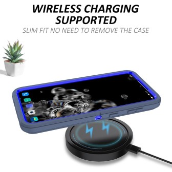 Samsung Galaxy S20 FE Rugged Armor Belt Clip Holster Case Cover