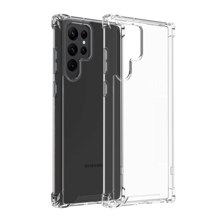 Samsung Galaxy S24 Ultra Crystal Clear Hybrid Shockproof Case Cover