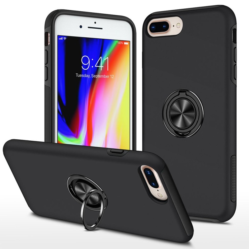 iPhone 6 Plus Shockproof MagSafe Compatible Case Cover - Black