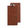 Samsung Galaxy S23 Leather Wallet Flip Diary Case Cover - Brown