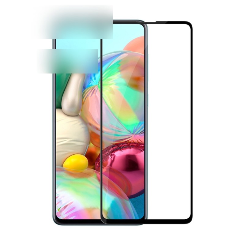 Samsung Galaxy A71 / Xiaomi Redmi K30 / A7 Full Coverage Tempered Glas