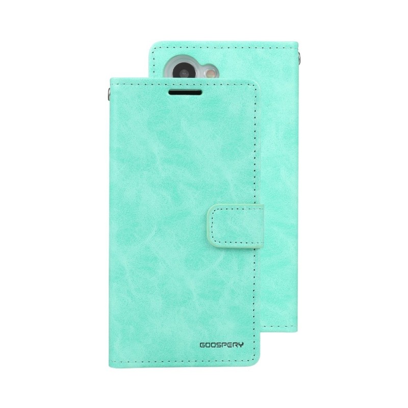 Samsung Galaxy S23 Leather Wallet Flip Diary Case Cover - Mint