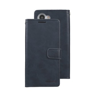 Samsung Galaxy S23 Leather Wallet Flip Diary Case Cover - Navy